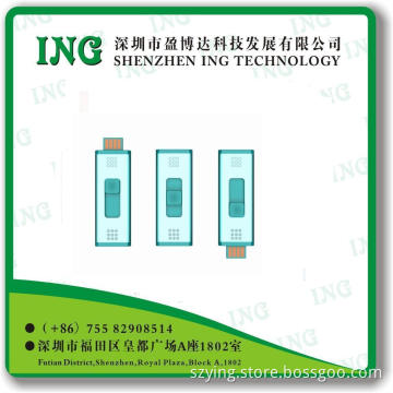 Plastic USB Drive/1g, 2g, 4G, 8g, 16g, 32g, 64G/Slide Flash Disk